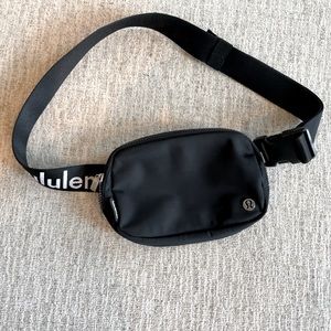 Lululemon Black Belt Bag